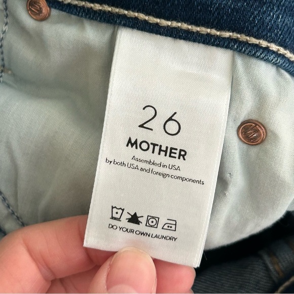 Mother The High Waisted Runaway jeans Sweet And Sassy 26 - Picture 14 of 16